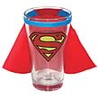 Superman DC Comics Chest Logo Caped Pint Glass